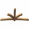 Ekena Millwork Davenport Timber Gable Bracket, Western Red Cedar, 96"W x 52"H x 5 1/2"D x 5 1/2"F, 13/12 Pitch GBW096X52X0606DAV00SWR - alternate 4